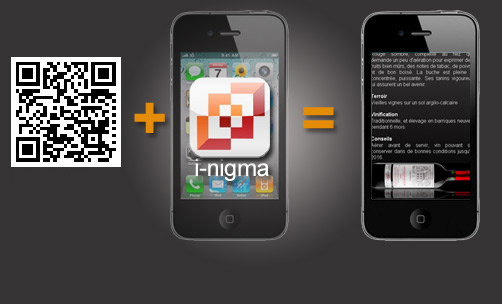 application mobiletag qr code pour iphone
